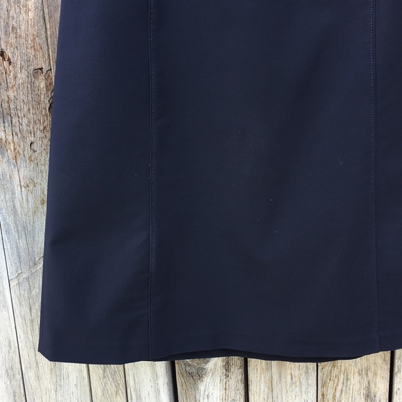 Prada Vintage Pencil Techno Stretch Skirt Blue 38 - Picture 6 of 12